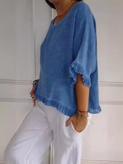 Claudia – effortless grace blouse