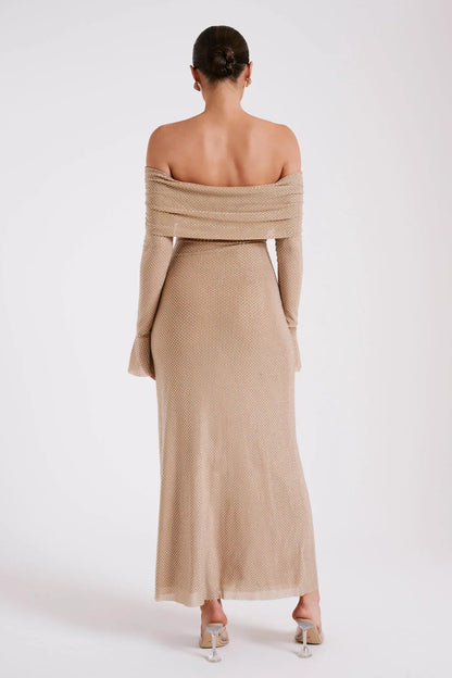 ASTELLA - SPRAY EFFECT DRESS