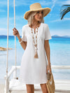 LUNA - BOHEMIAN LACE MIDI DRESS
