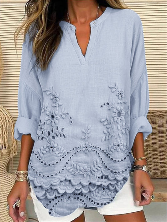 Valona – soft bloom satin top