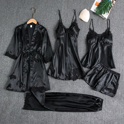 SEXY 5-PIECE NIGHTWEAR SET
