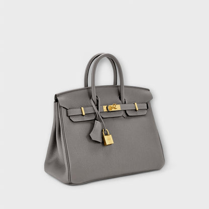 LUXURIOUS-LEATHER HANDBAG