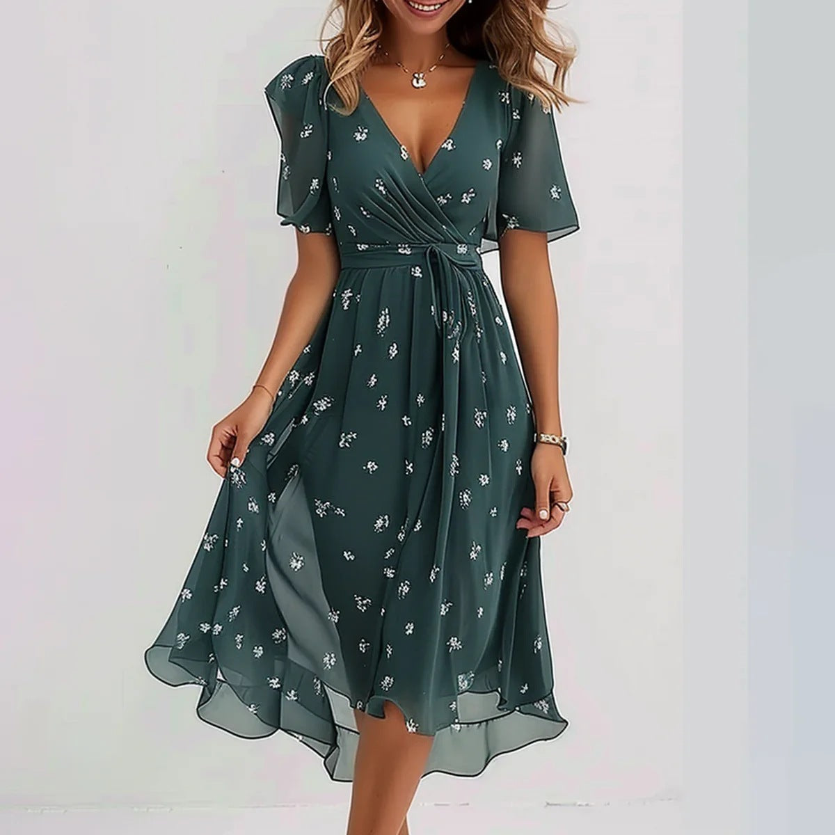 Sofia – graceful charm in a timeless spring dress