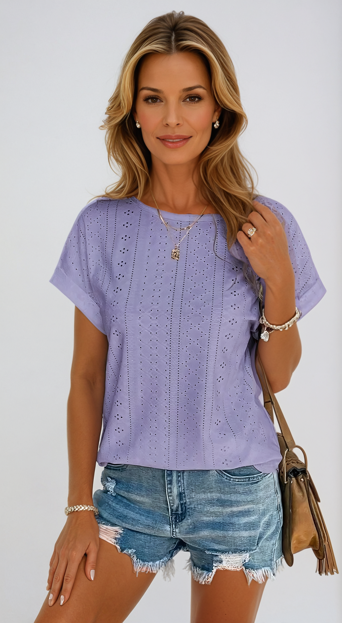 Riza – sunlit eyelet breeze