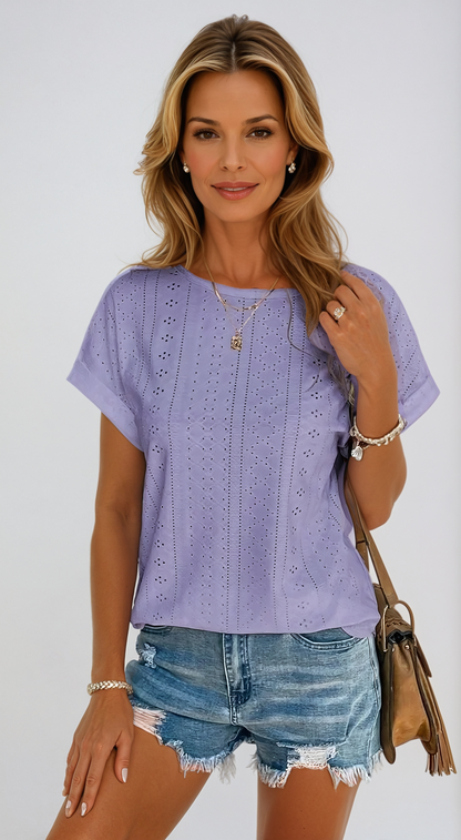 Riza – sunlit eyelet breeze