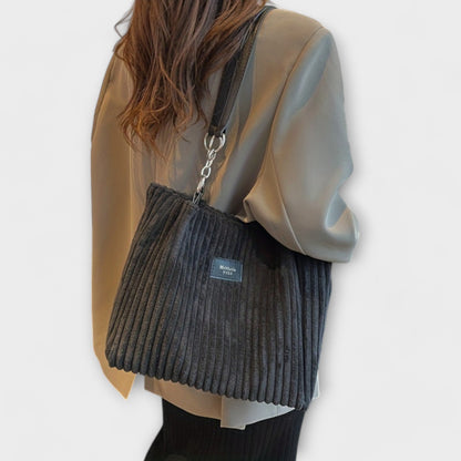SOFT CORDUROY -SHOULDER BAG