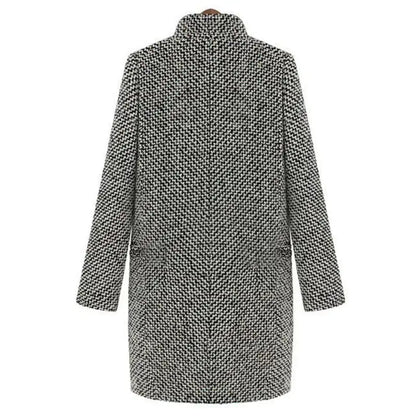 Vanessa – timeless elegance midi coat