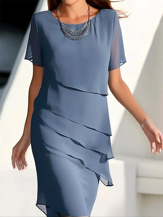LAURA - ELEGANT LAYERED DRESS