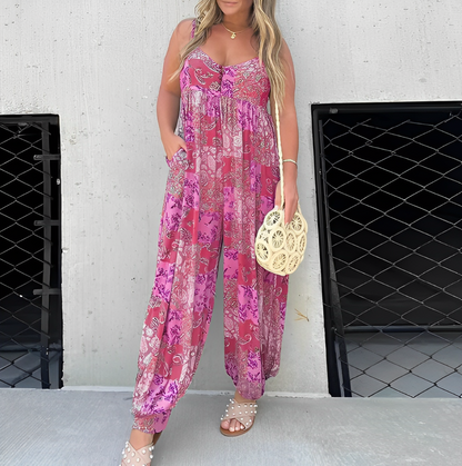 Mono Spring– light and charming jumpsuit with wide legs