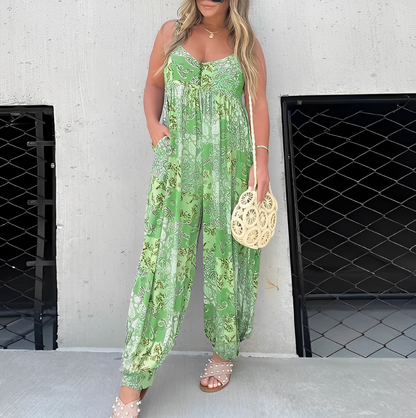 Mono Spring– light and charming jumpsuit with wide legs