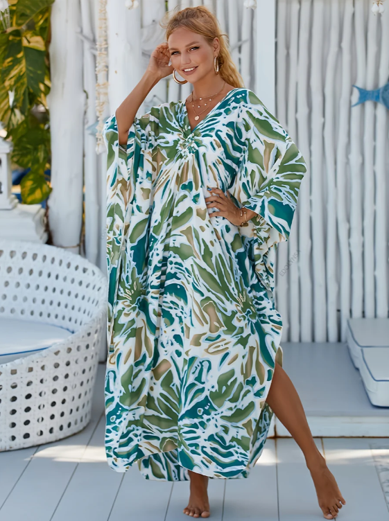 Tropical Oasis Dress– dreamy charm in one size