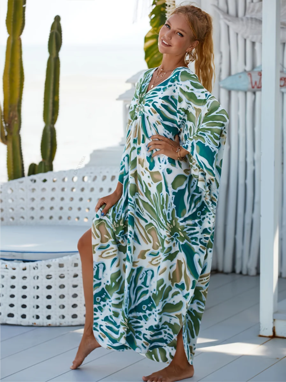 Tropical Oasis Dress– dreamy charm in one size
