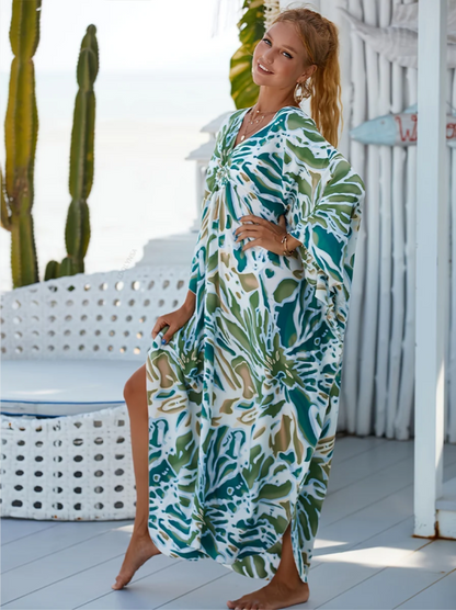 Tropical Oasis Dress– dreamy charm in one size