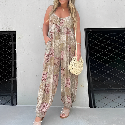 Mono Spring– light and charming jumpsuit with wide legs