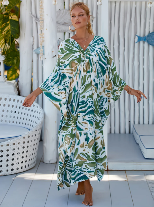 Tropical Oasis Dress– dreamy charm in one size
