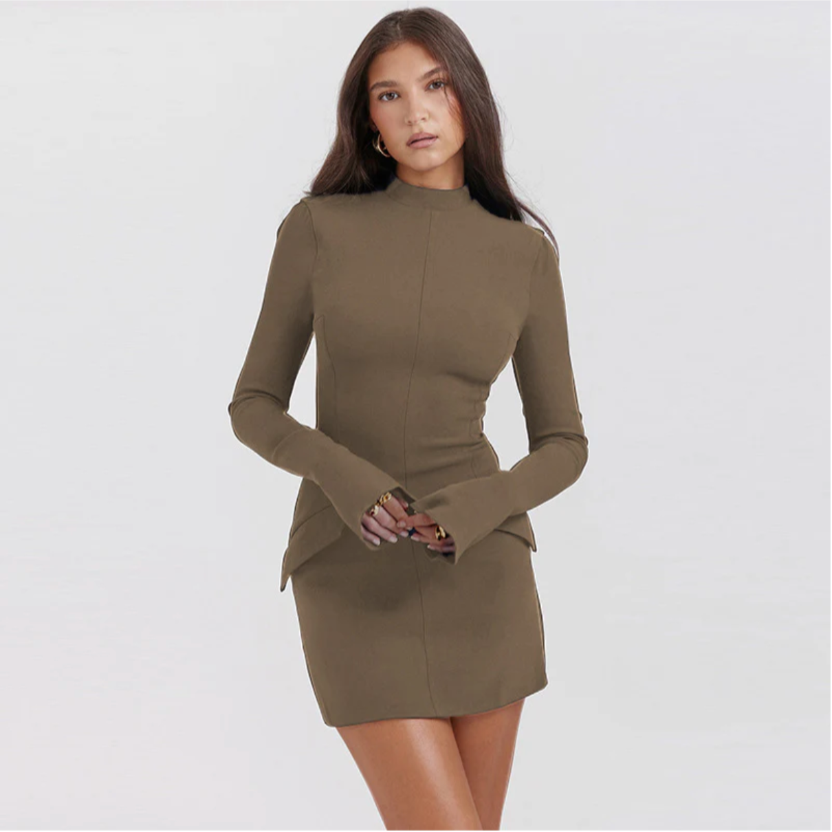 SILVIA - DRESS WITH CUFFS
