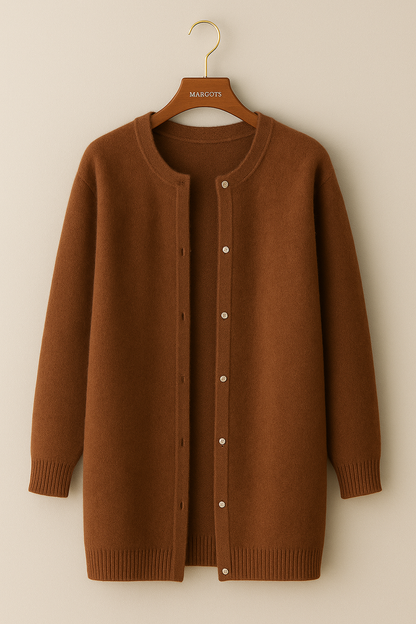 ARIANNA-CASHMERE CARDIGAN