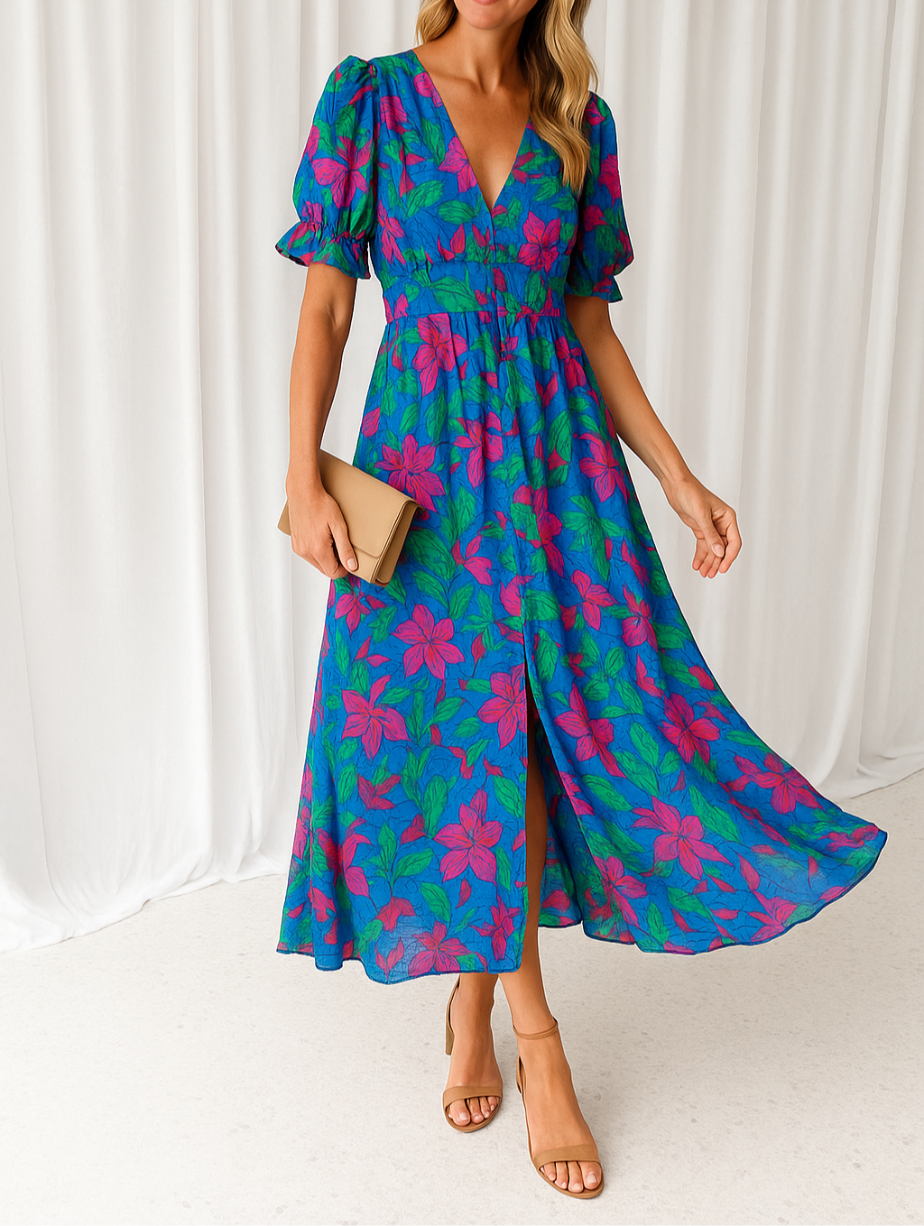 Derana – soft blush dreams spring dress