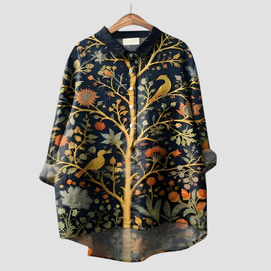Alma – enchanted forest daydream blouse