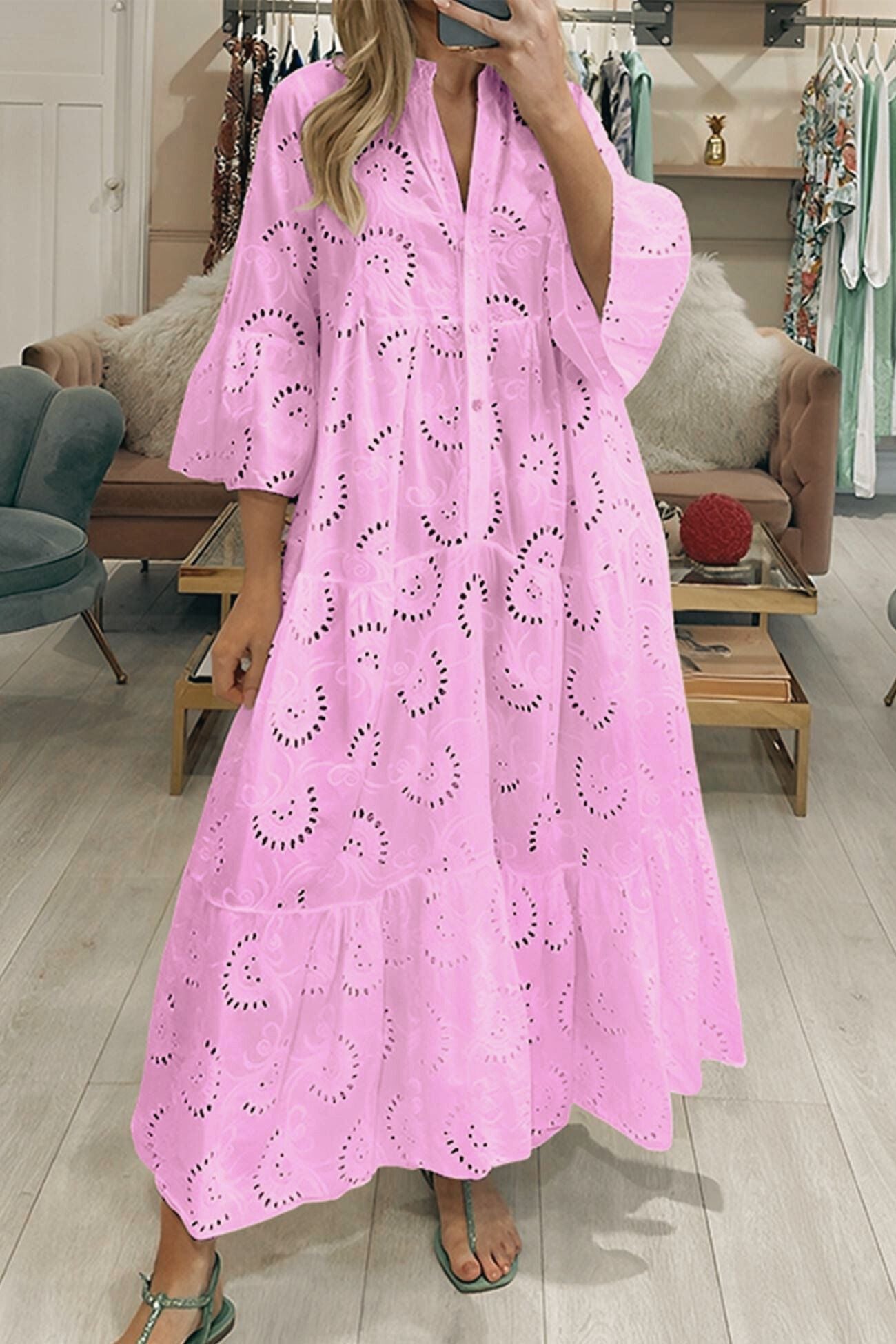 Alondra – cotton bloom with delicate threads