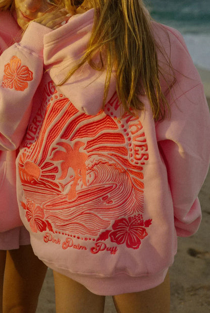 Madelyn – cloudsoft drape hoodie