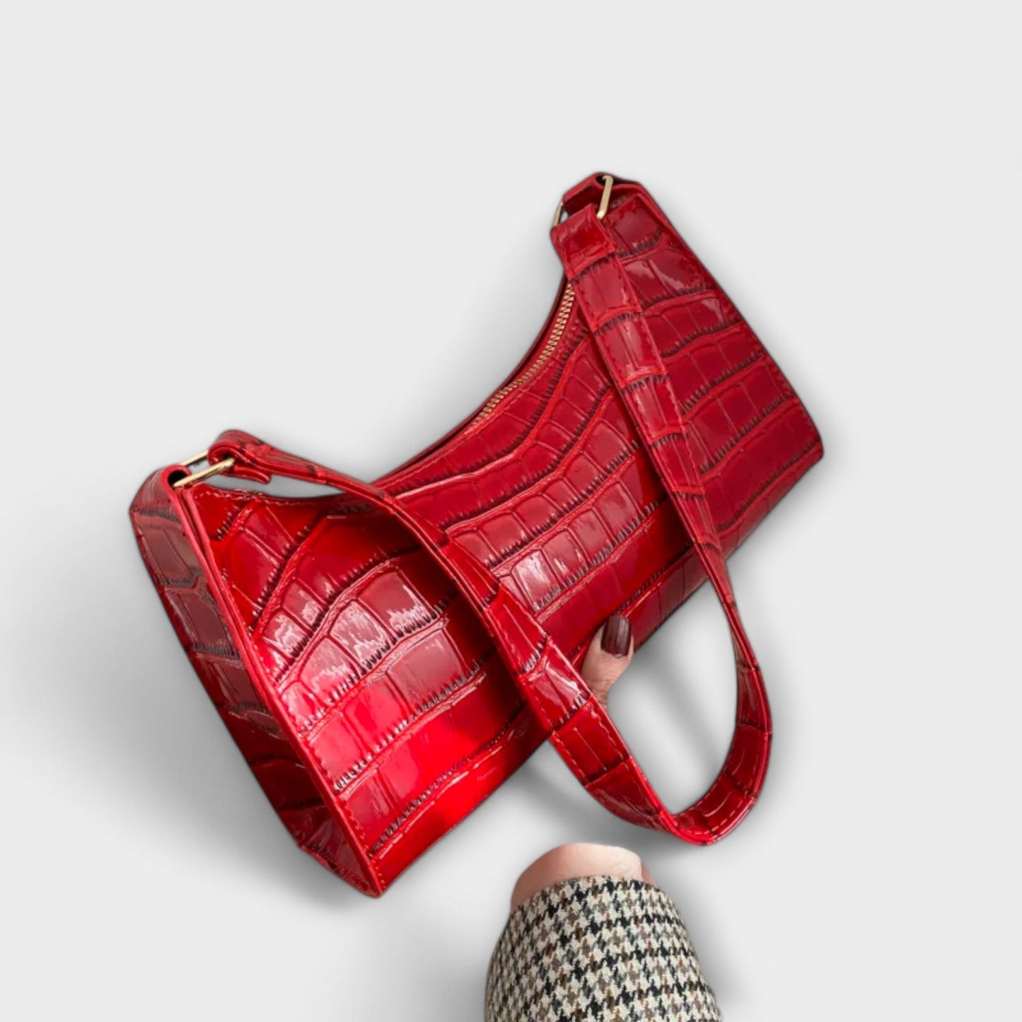 SHINY- LEATHER BAG