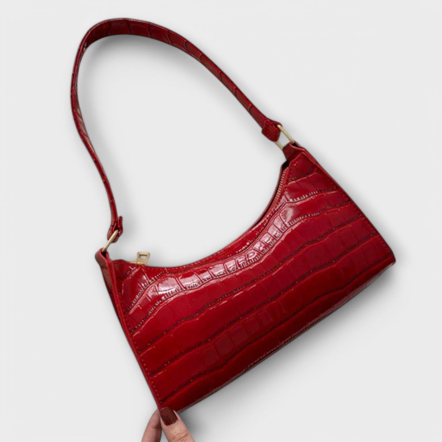 SHINY- LEATHER BAG