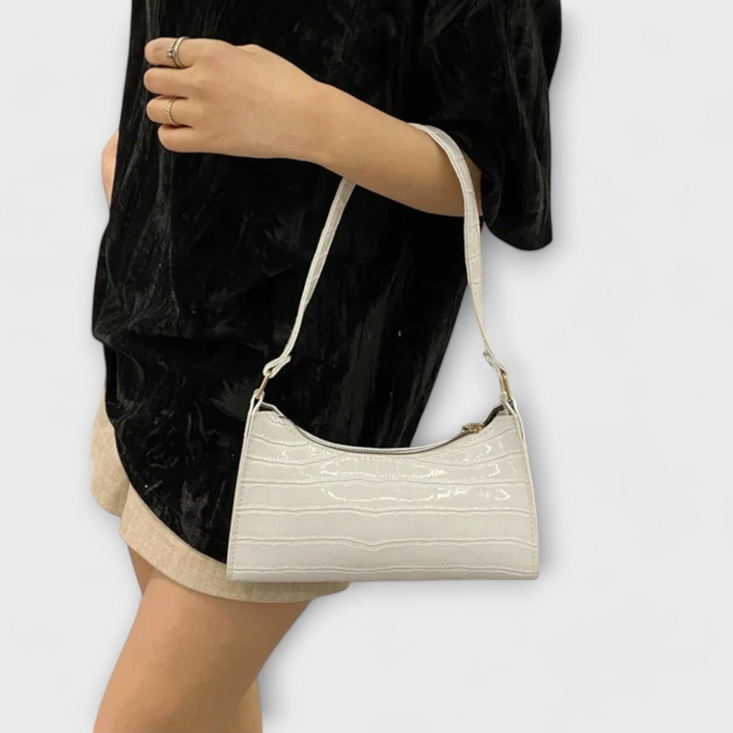 SHINY- LEATHER BAG
