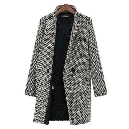 Vanessa – timeless elegance midi coat