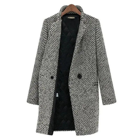 Vanessa – timeless elegance midi coat