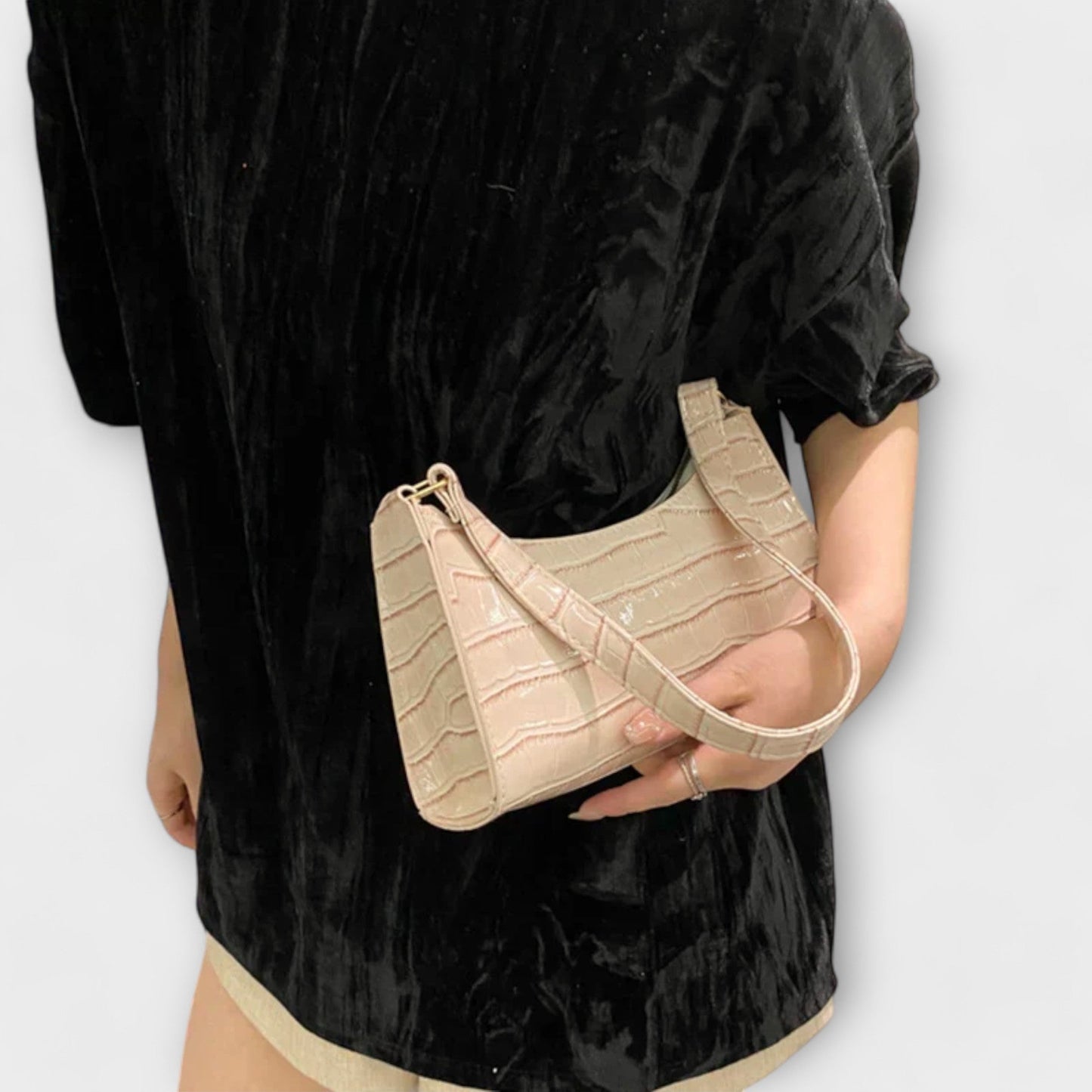 SHINY- LEATHER BAG