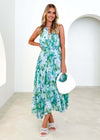 MAVIS - LONG FLORAL DRESS