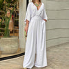Mono Adina Holgado – flowing charm with a high waist and V-neck