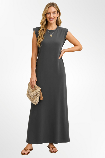 Emma – soft cascade maxi dress