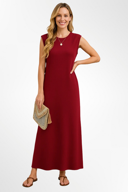 Emma – soft cascade maxi dress