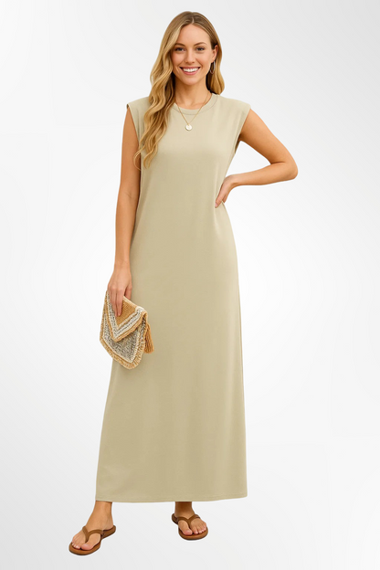 Emma – soft cascade maxi dress