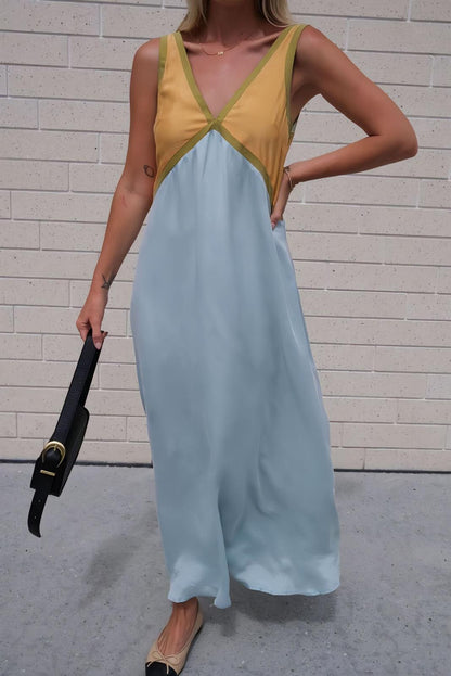 Elena – timeless ease sleeveless midi dress