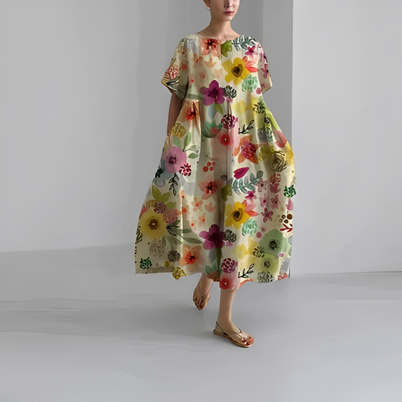 CÉLESTINE - FLORAL BOHO DRESS