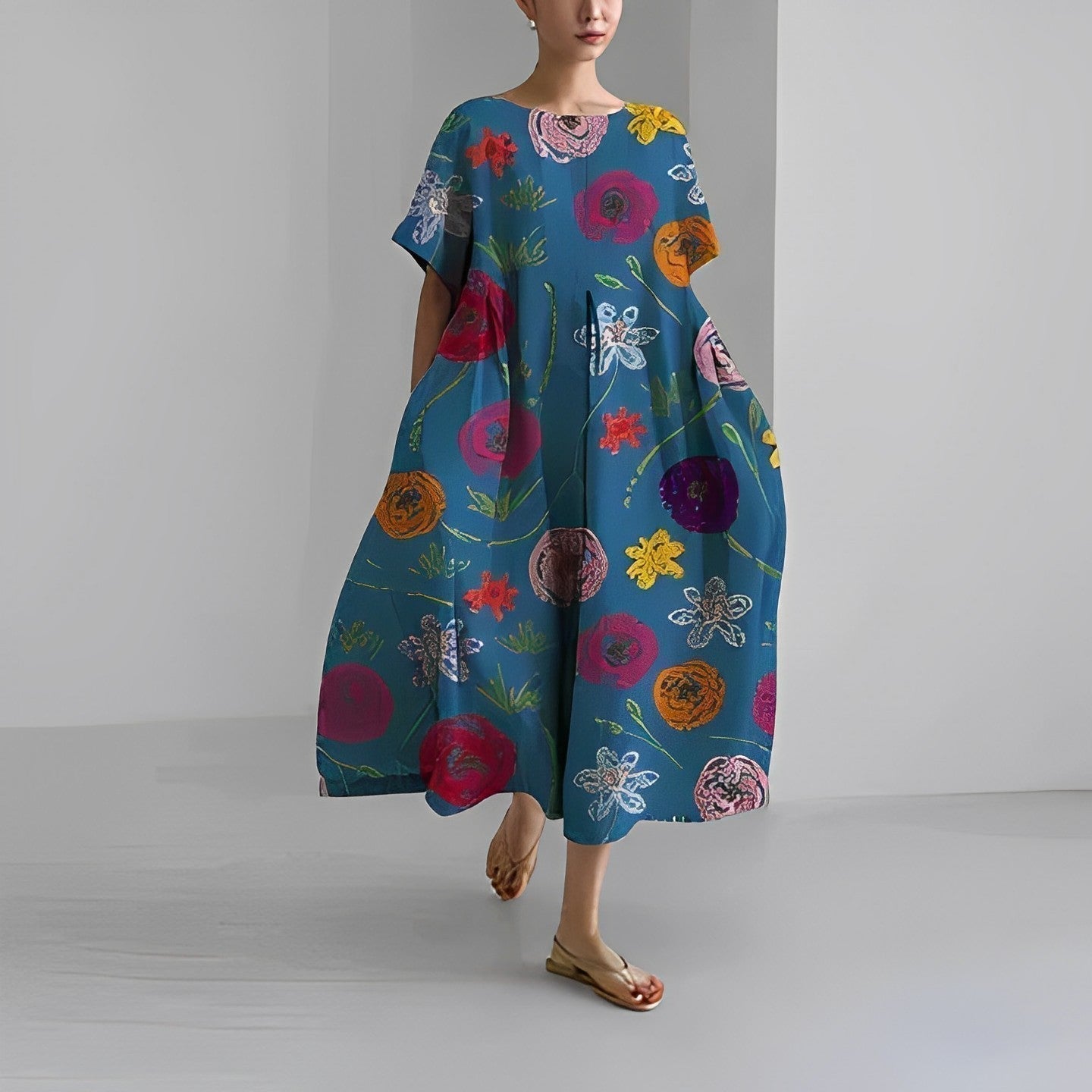 CÉLESTINE - FLORAL BOHO DRESS