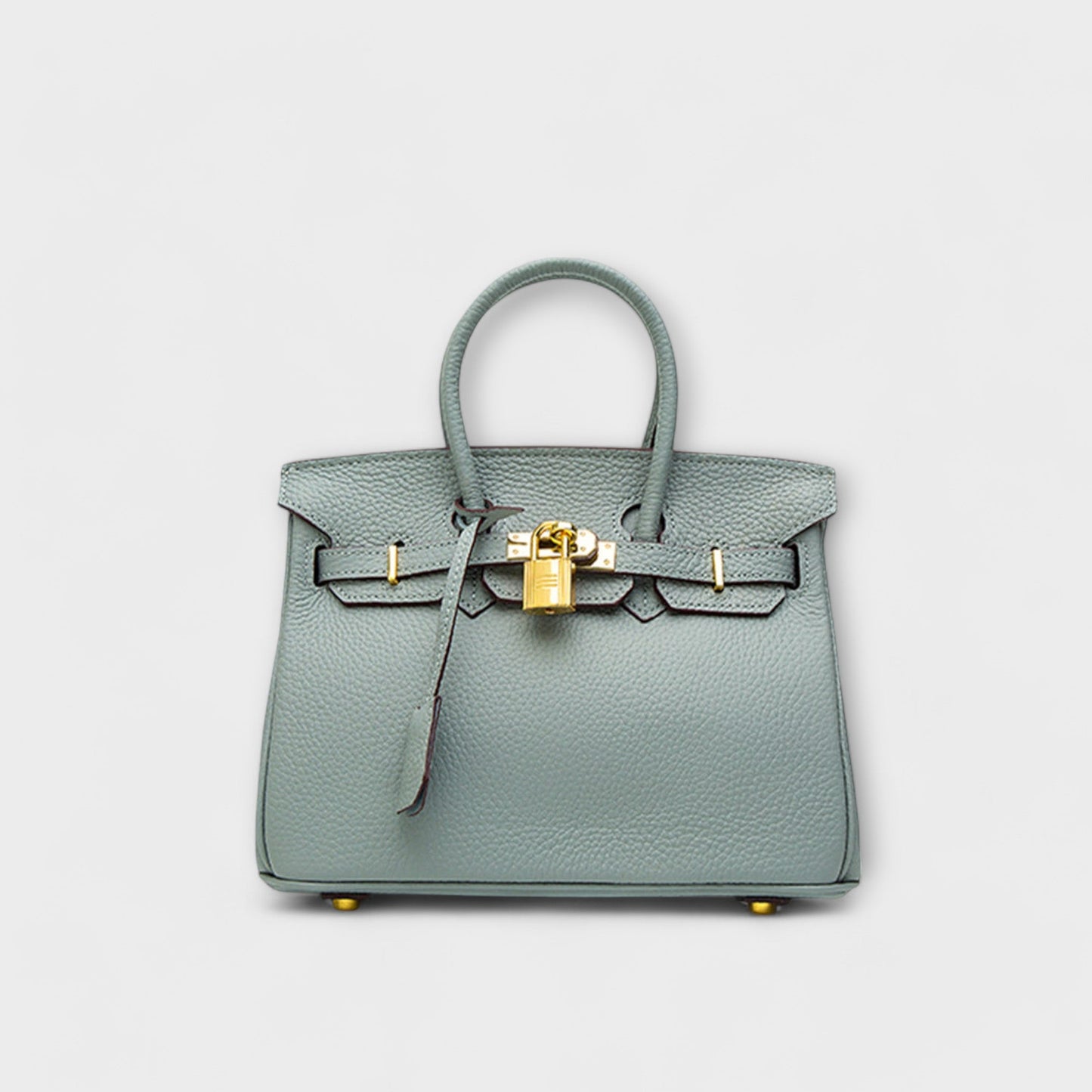 LUXURIOUS-LEATHER HANDBAG