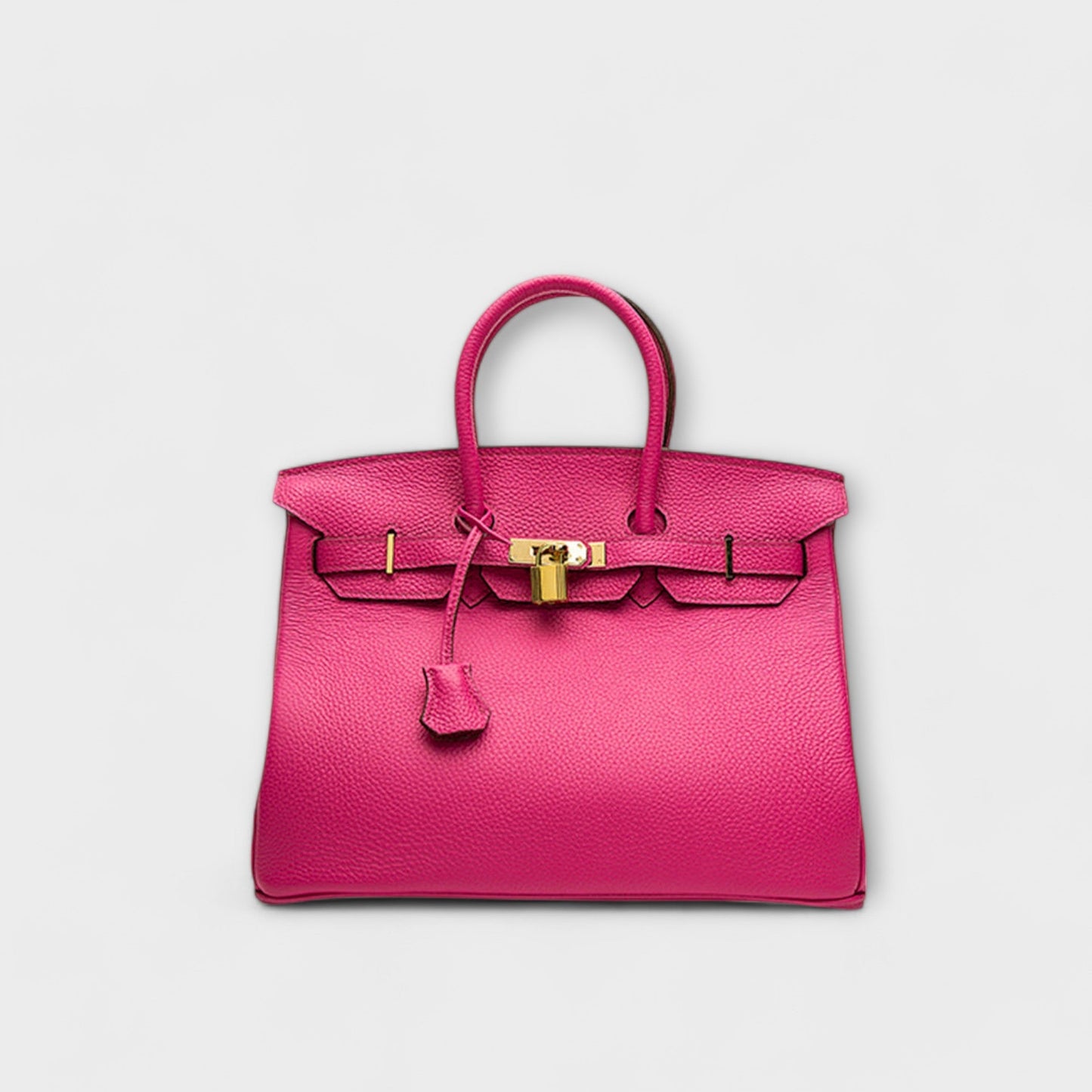 LUXURIOUS-LEATHER HANDBAG