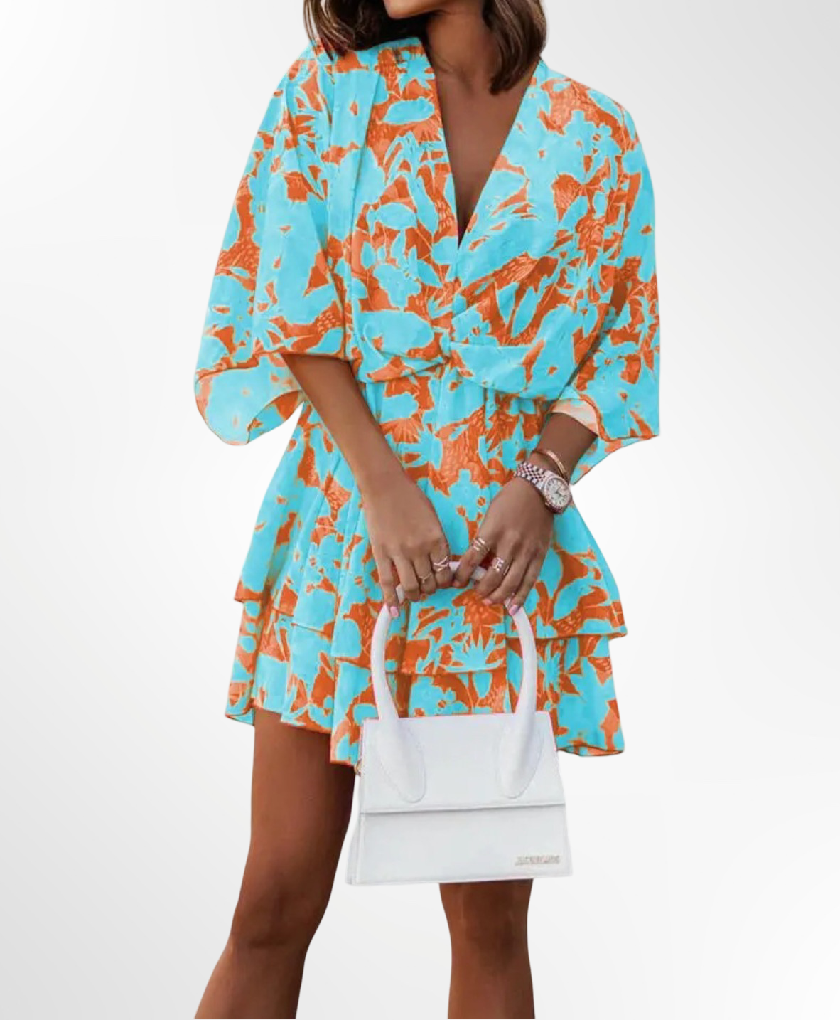 Susana – sunlit grace mini dress
