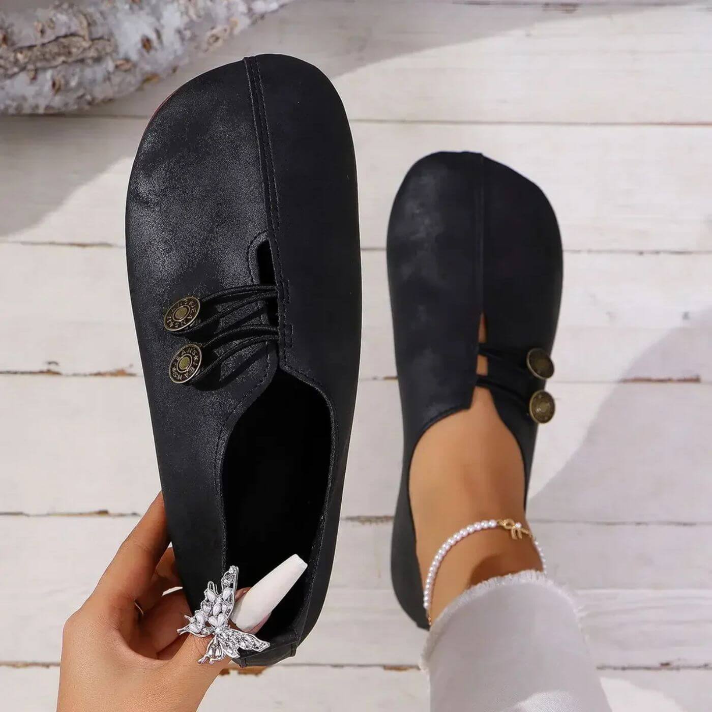 Lydia – soft grace orthopedic flats