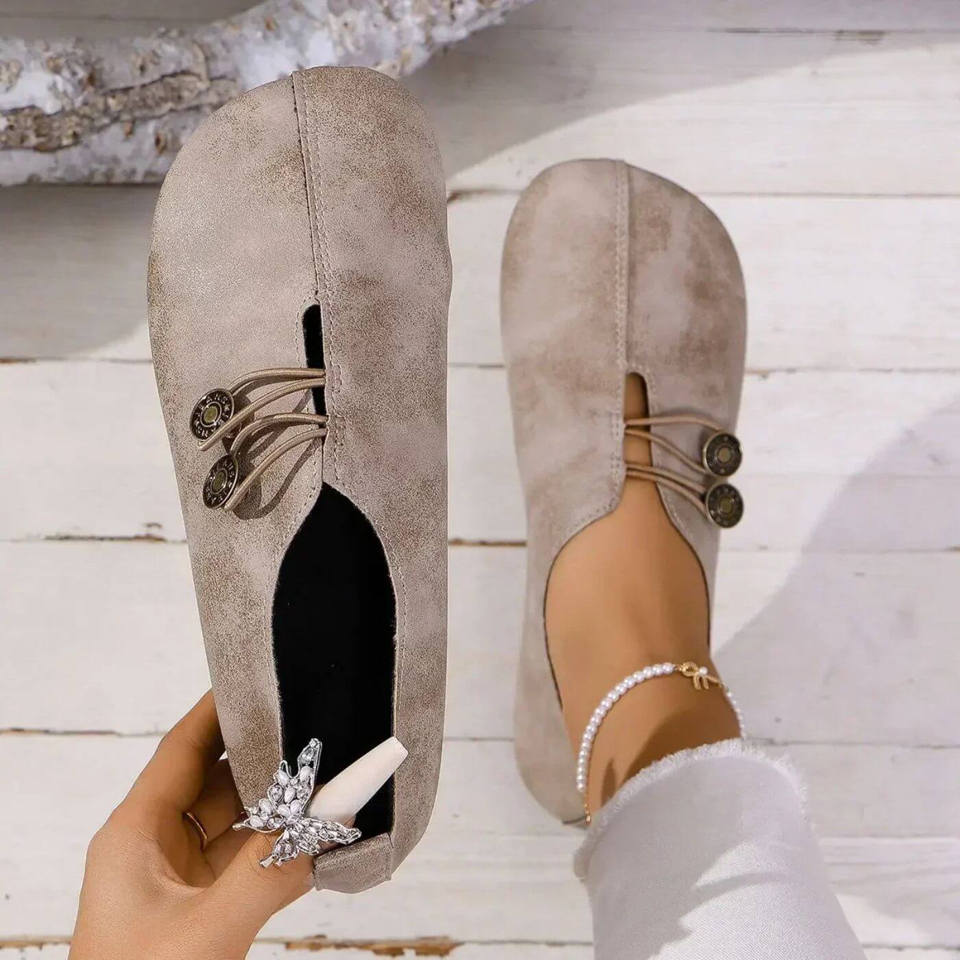 Lydia – soft grace orthopedic flats