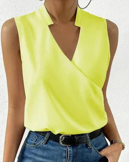 Jenna – satin dusk blouse