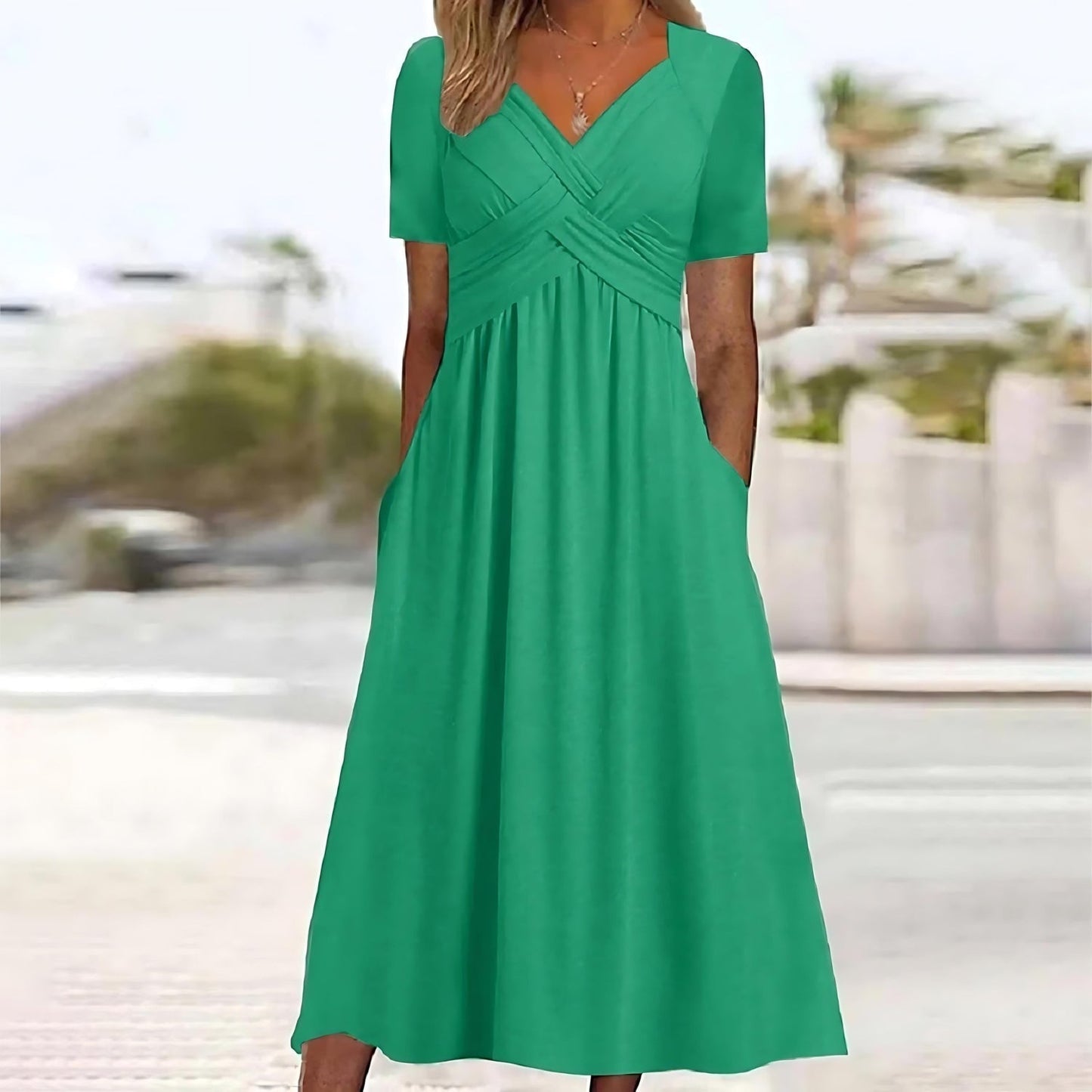 Sofia – timeless sculpt midi dress