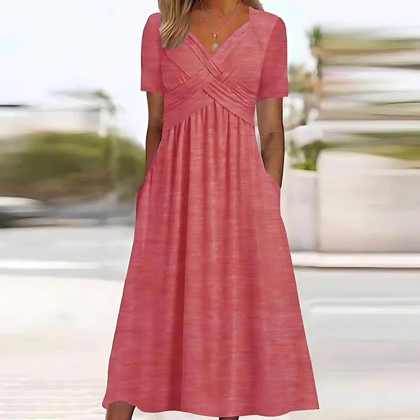 Sofia – timeless sculpt midi dress