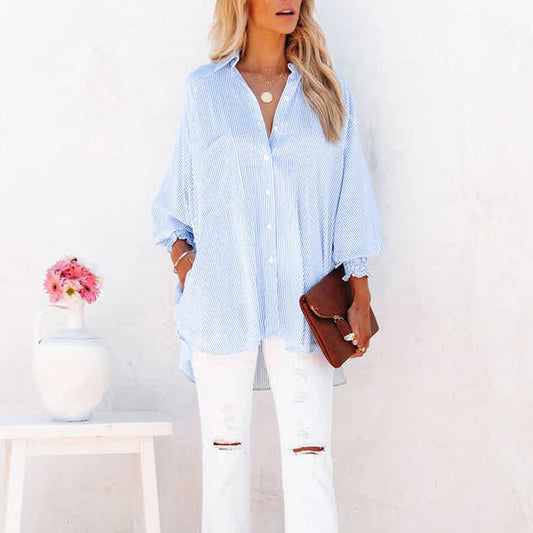 Evelyna – coastal rhythm shirt