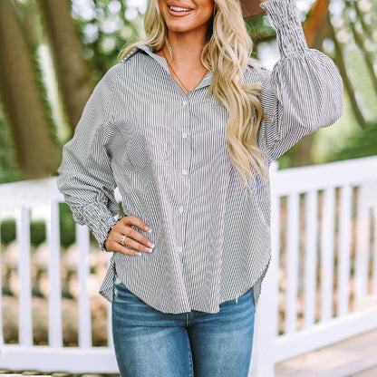 Evelyna – coastal rhythm shirt