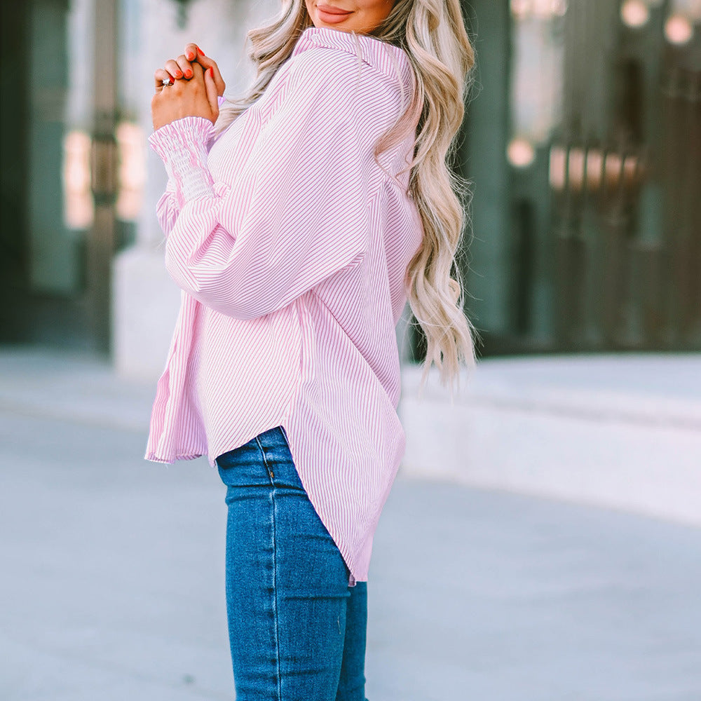 Evelyna – coastal rhythm shirt